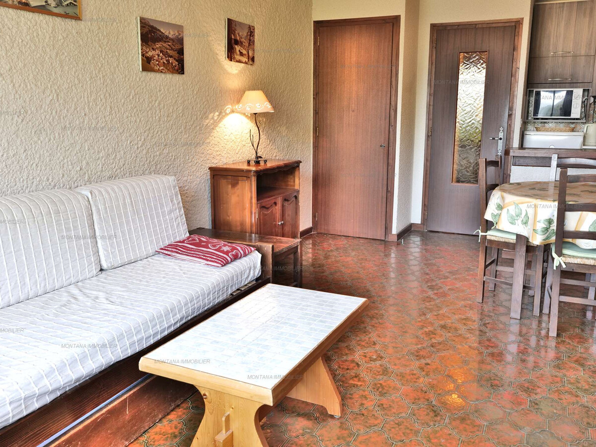 Studio 4 pers. au Grand-Bornand, rez-de-jardin calme - Photo 1