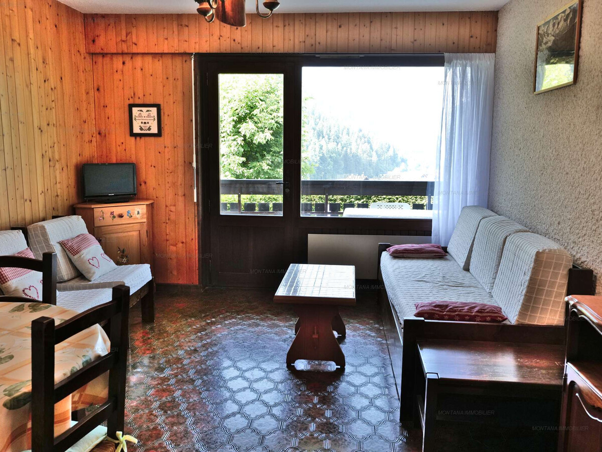 Studio 4 pers. au Grand-Bornand, rez-de-jardin calme - Photo 4