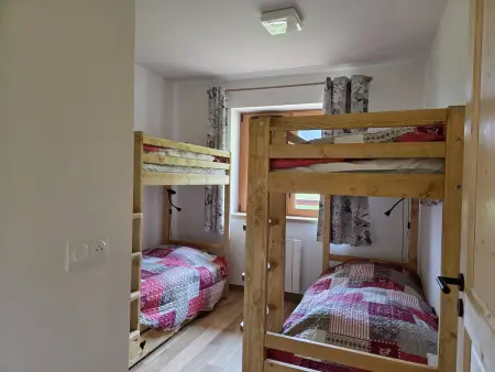 Appart neuf 6 pers. avec balcon et vue piste à Valmorel : photo 4
