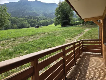 Appart neuf 6 pers. avec balcon et vue piste à Valmorel : photo 8