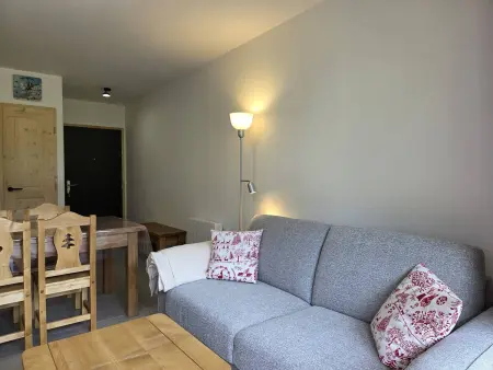 Appart neuf 6 pers. avec balcon et vue piste à Valmorel : photo 11