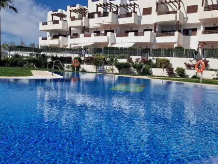 Appartement moderne avec piscine à 500 m de la plage, San Juan de los Terreros : photo 12