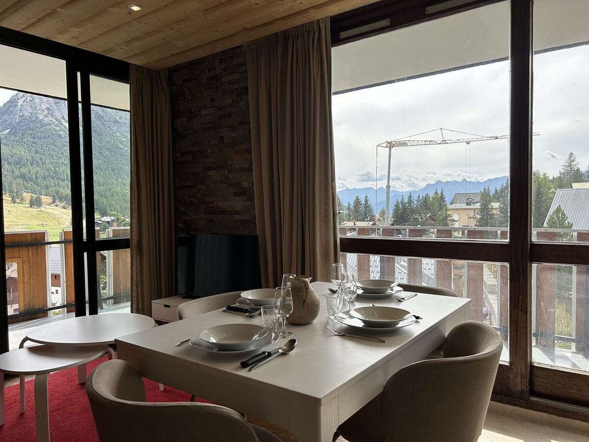 Appartement 4 pers rénové avec balcon sud-ouest à Montgenèvre - Photo 15
