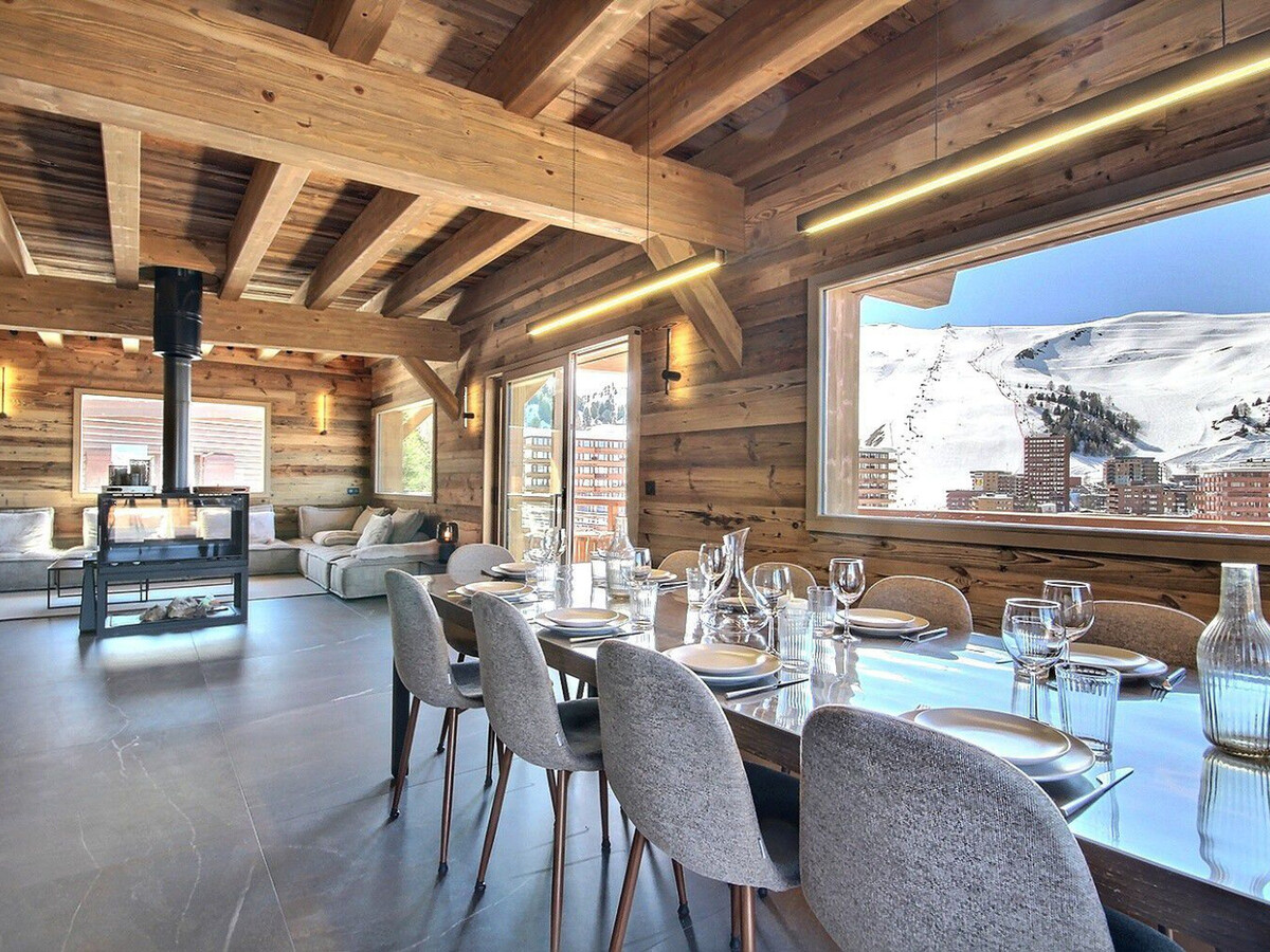 Chalet 5 étoiles La Plagne : jacuzzi, sauna, 12 pers. - Photo 1