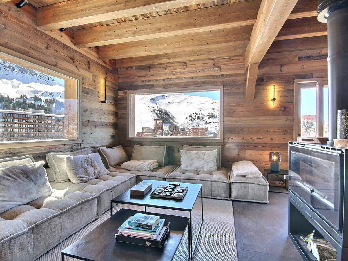 Chalet 5 étoiles La Plagne : jacuzzi, sauna, 12 pers. - Photo 2