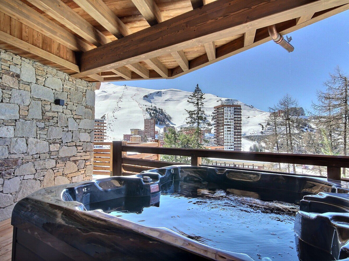 Chalet 5 étoiles La Plagne : jacuzzi, sauna, 12 pers. - Photo 19
