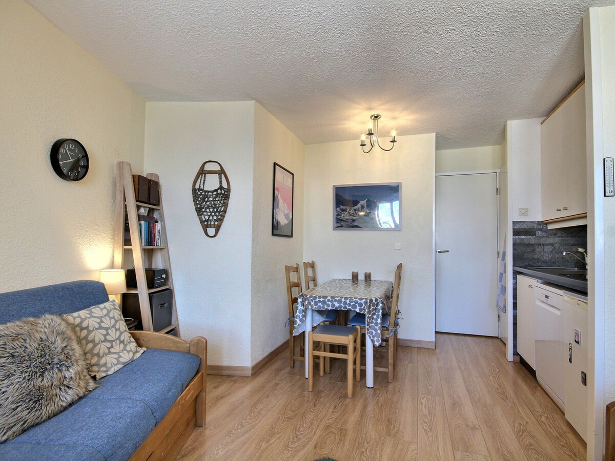 Appartement 2 pièces Belle Plagne, vue pistes et balcon sud-ouest - Photo 5