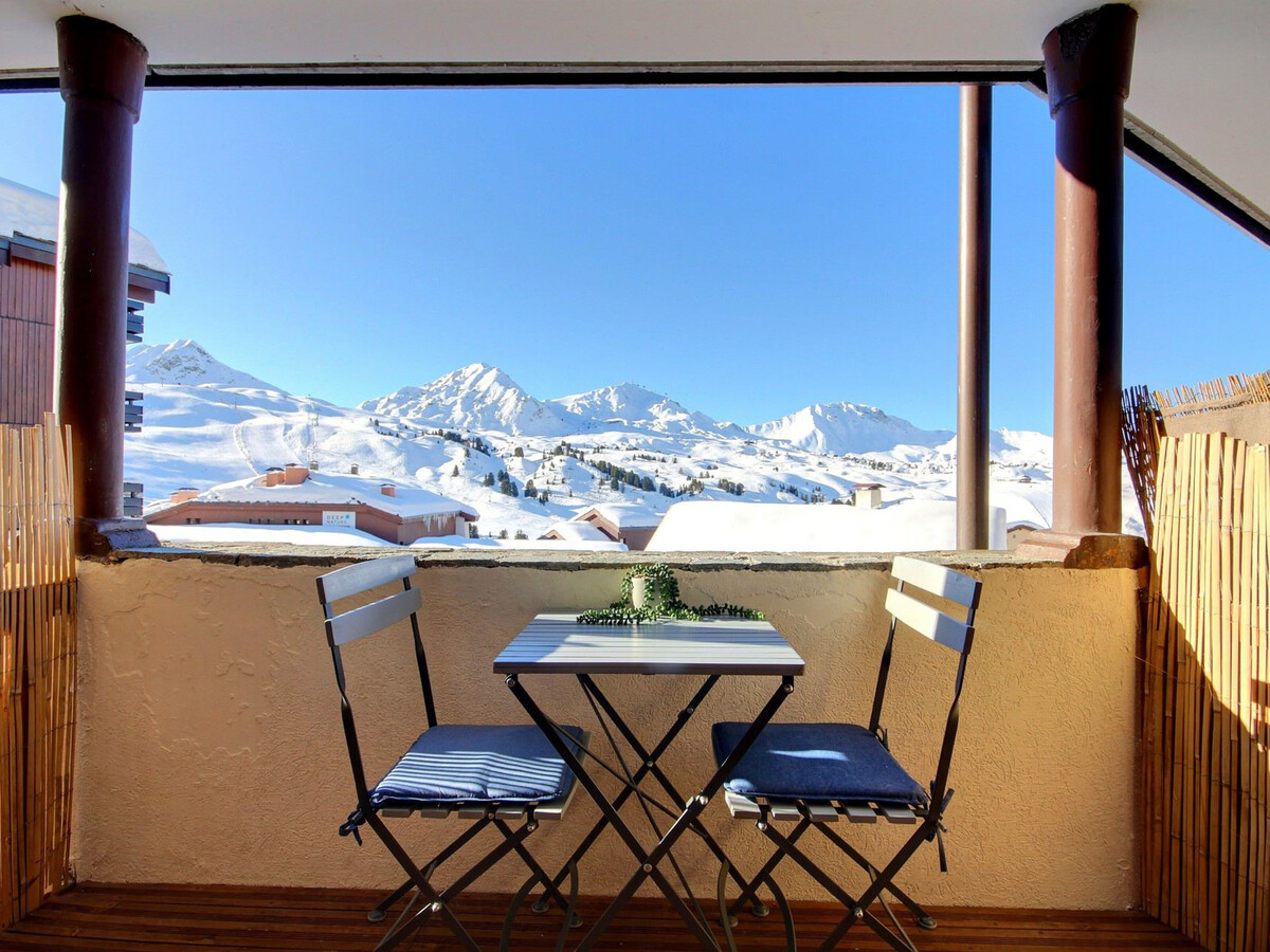 Appartement 2 pièces Belle Plagne, vue pistes et balcon sud-ouest - Photo 10