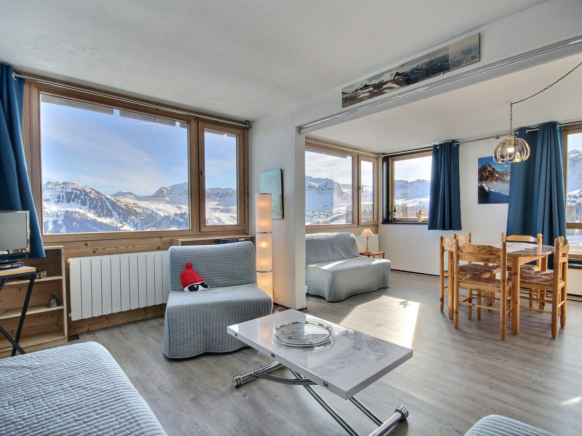 Appartement 6 pers, terrasse sud, vue domaine skiable - Photo 1
