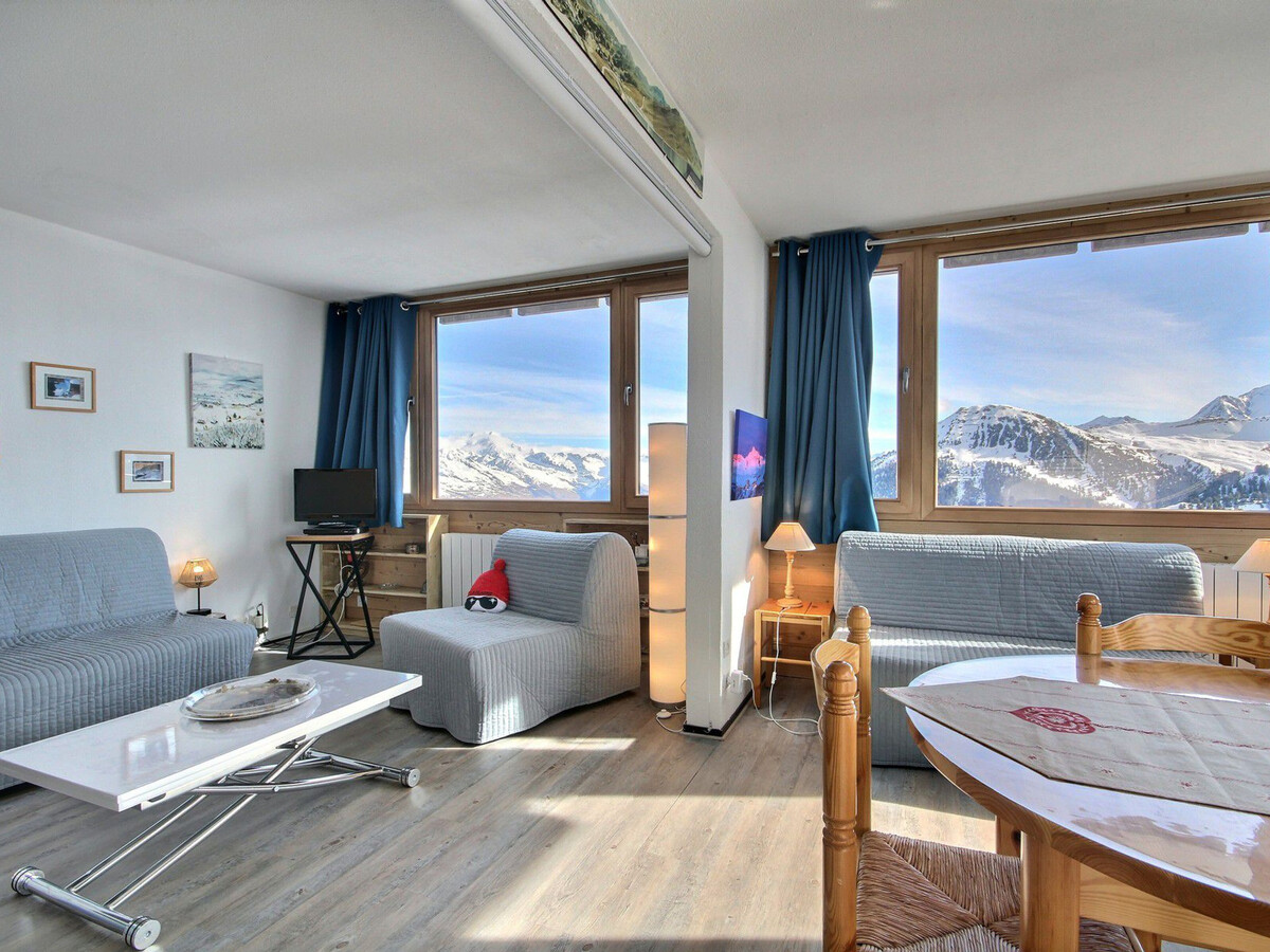 Appartement 6 pers, terrasse sud, vue domaine skiable - Photo 2