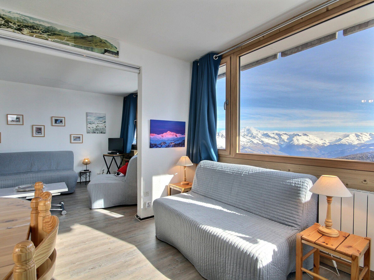 Appartement 6 pers, terrasse sud, vue domaine skiable - Photo 3