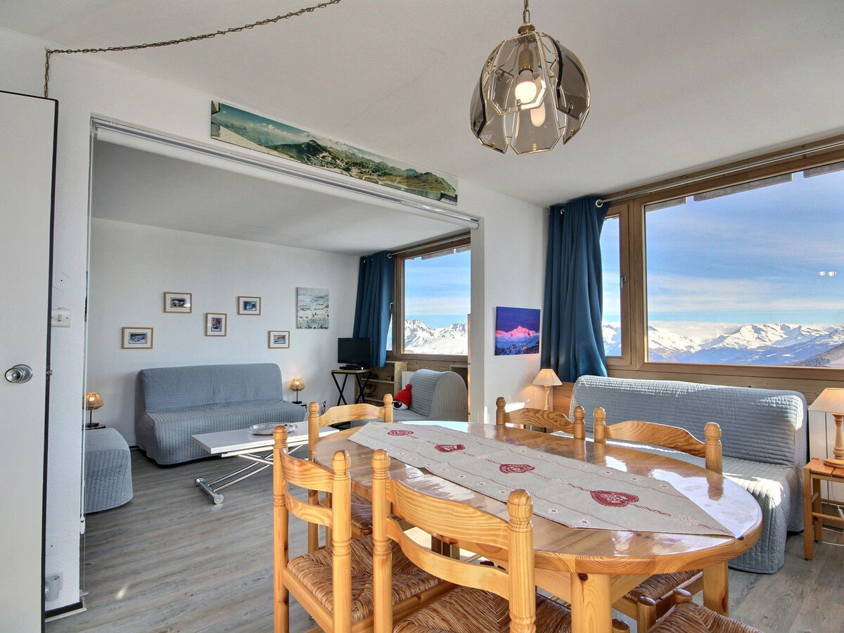 Appartement 6 pers, terrasse sud, vue domaine skiable - Photo 6