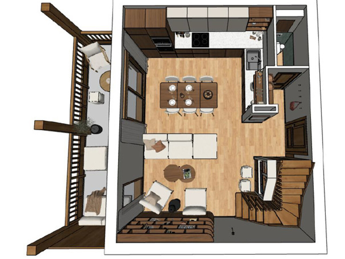 Duplex 8 pers, vue glacier Vanoise, spa & piscine - Photo 1