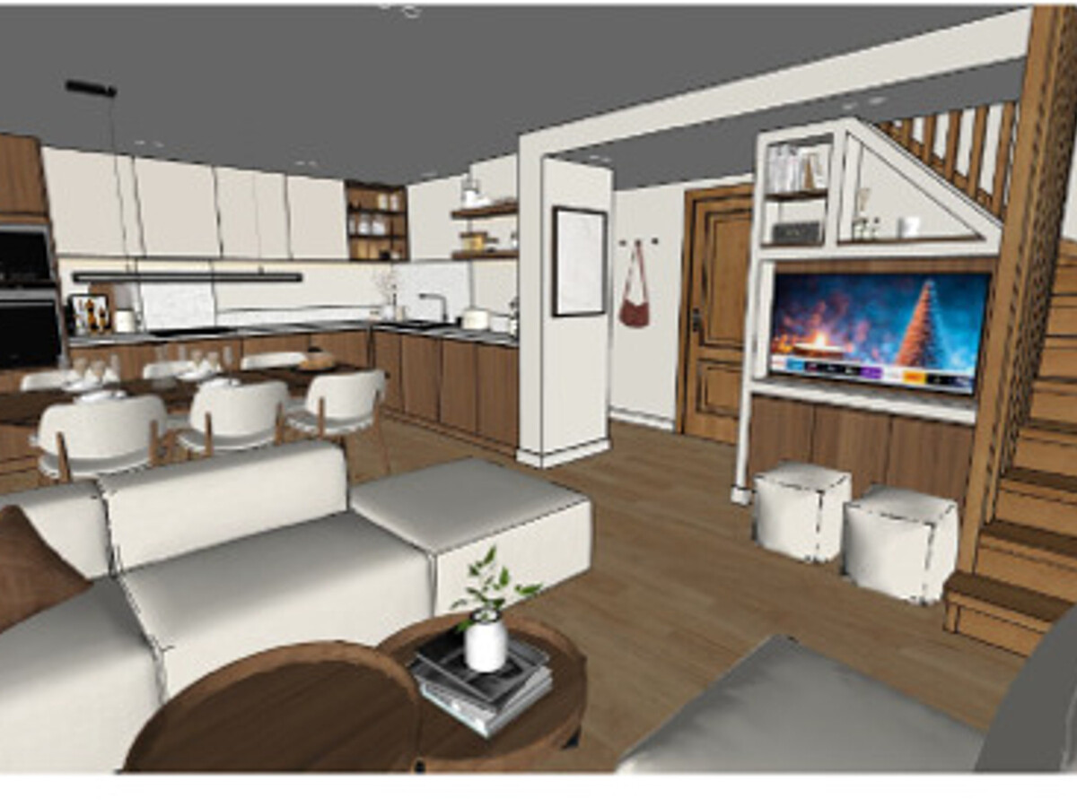Duplex 8 pers, vue glacier Vanoise, spa & piscine - Photo 4