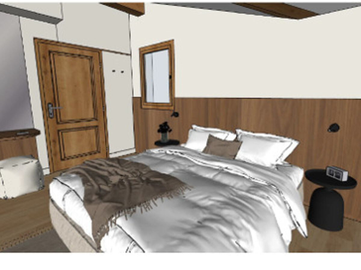Duplex 8 pers, vue glacier Vanoise, spa & piscine - Photo 12
