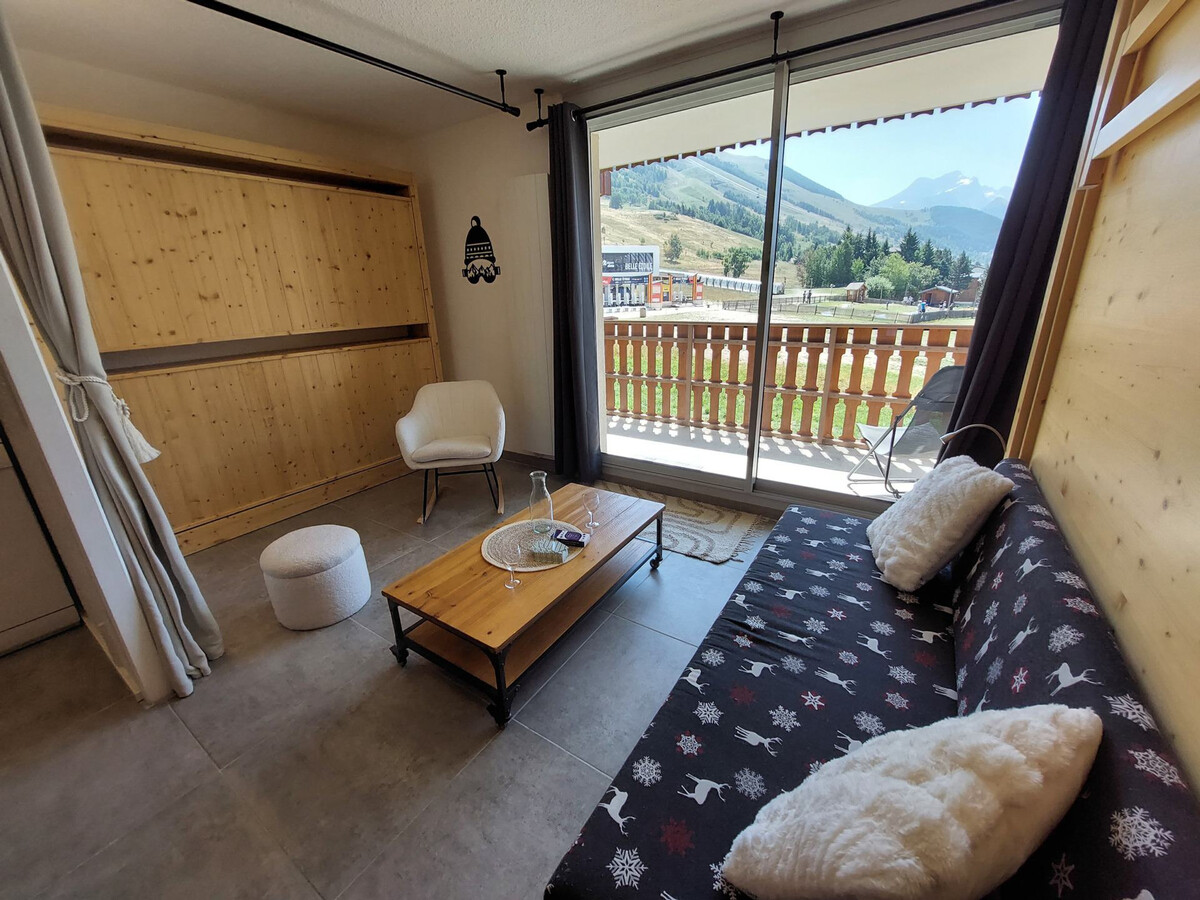Studio 28m² sauna aux Deux Alpes, pied des pistes - Photo 9