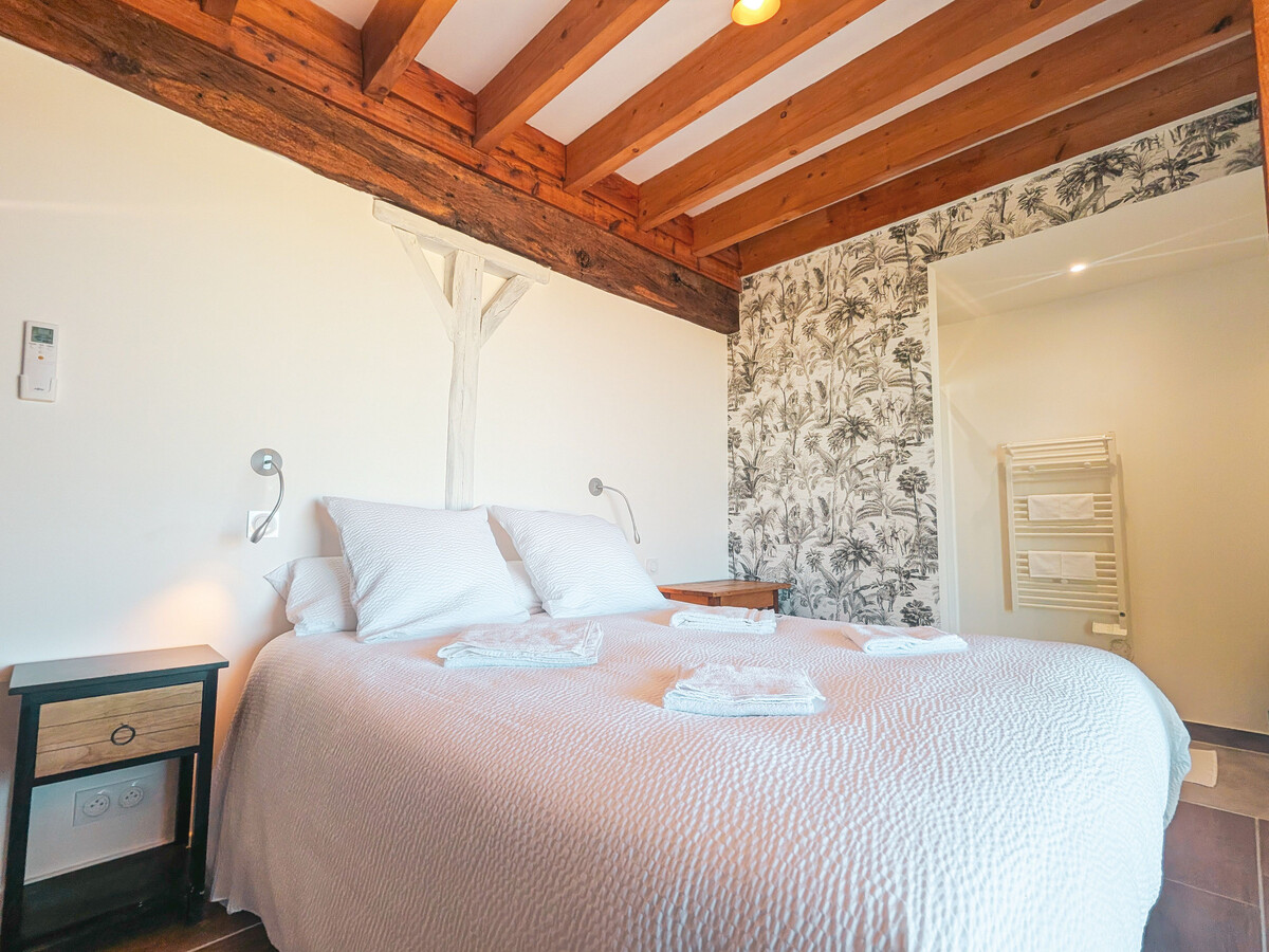 Gîte 15 pers., 7 chambres, piscine et terrain à Argy - Photo 31