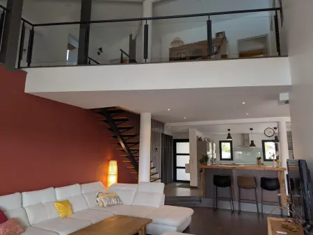 Gîte 10 pers. piscine chauffée, jardin 1600m², animaux OK : photo 19