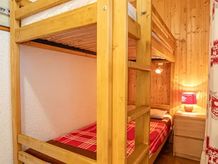 Studio cabine 3 pers Aussois, balcon Sud 1ère ligne neige : photo 4