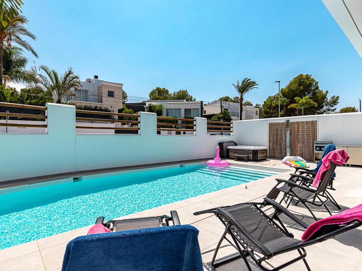 Maison moderne Albir, piscine privée 9x4m et jacuzzi - Photo 4
