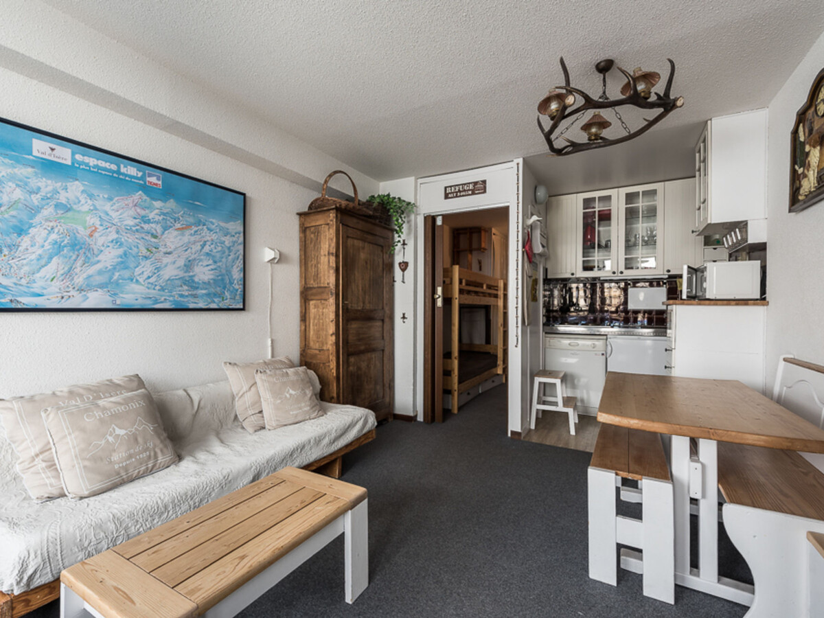 Studio 25m² skis aux pieds, balcon sud à Tignes - Photo 2