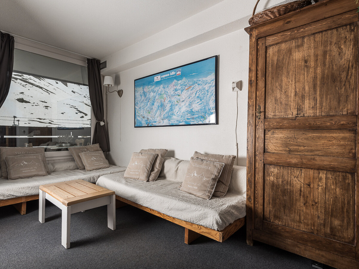 Studio 25m² skis aux pieds, balcon sud à Tignes - Photo 8
