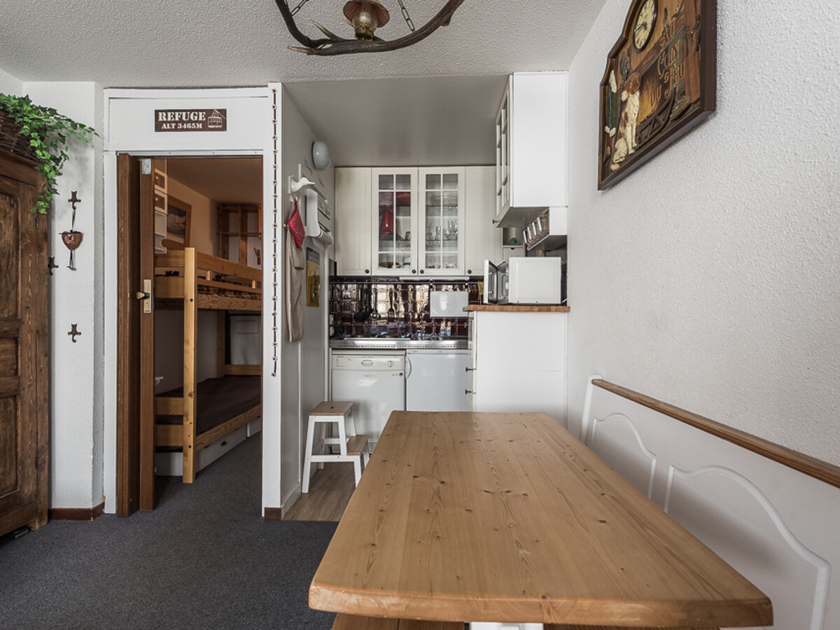 Studio 25m² skis aux pieds, balcon sud à Tignes - Photo 9