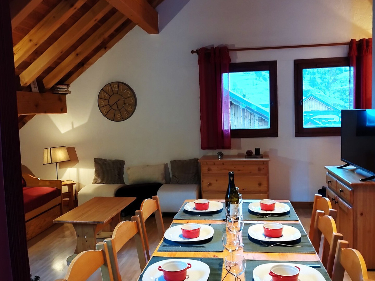 Duplex 8 personnes à Valloire, parking privé - Photo 3