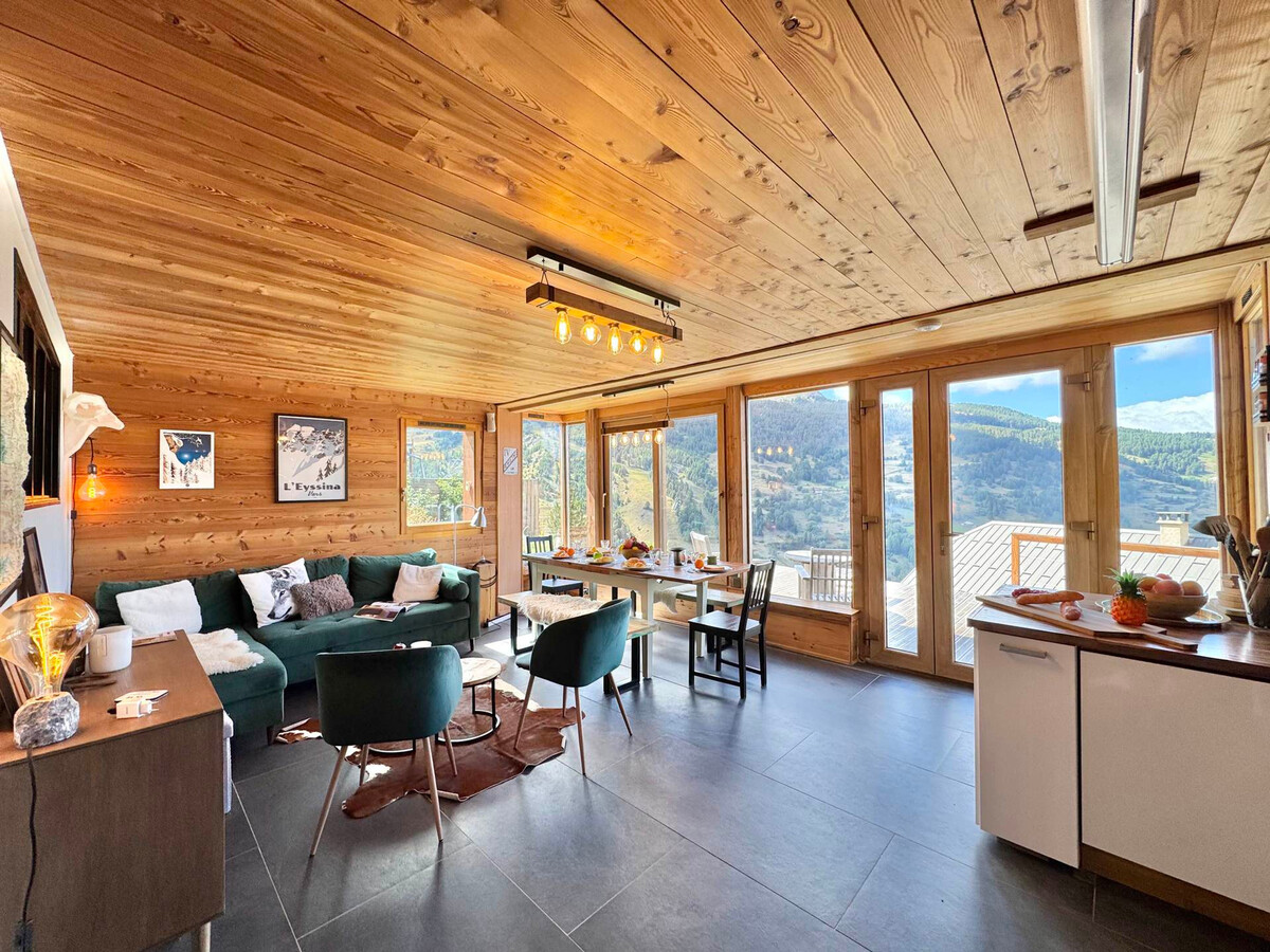 Appartement 10 pers. avec terrasse vue montagne à Vars - Photo 2