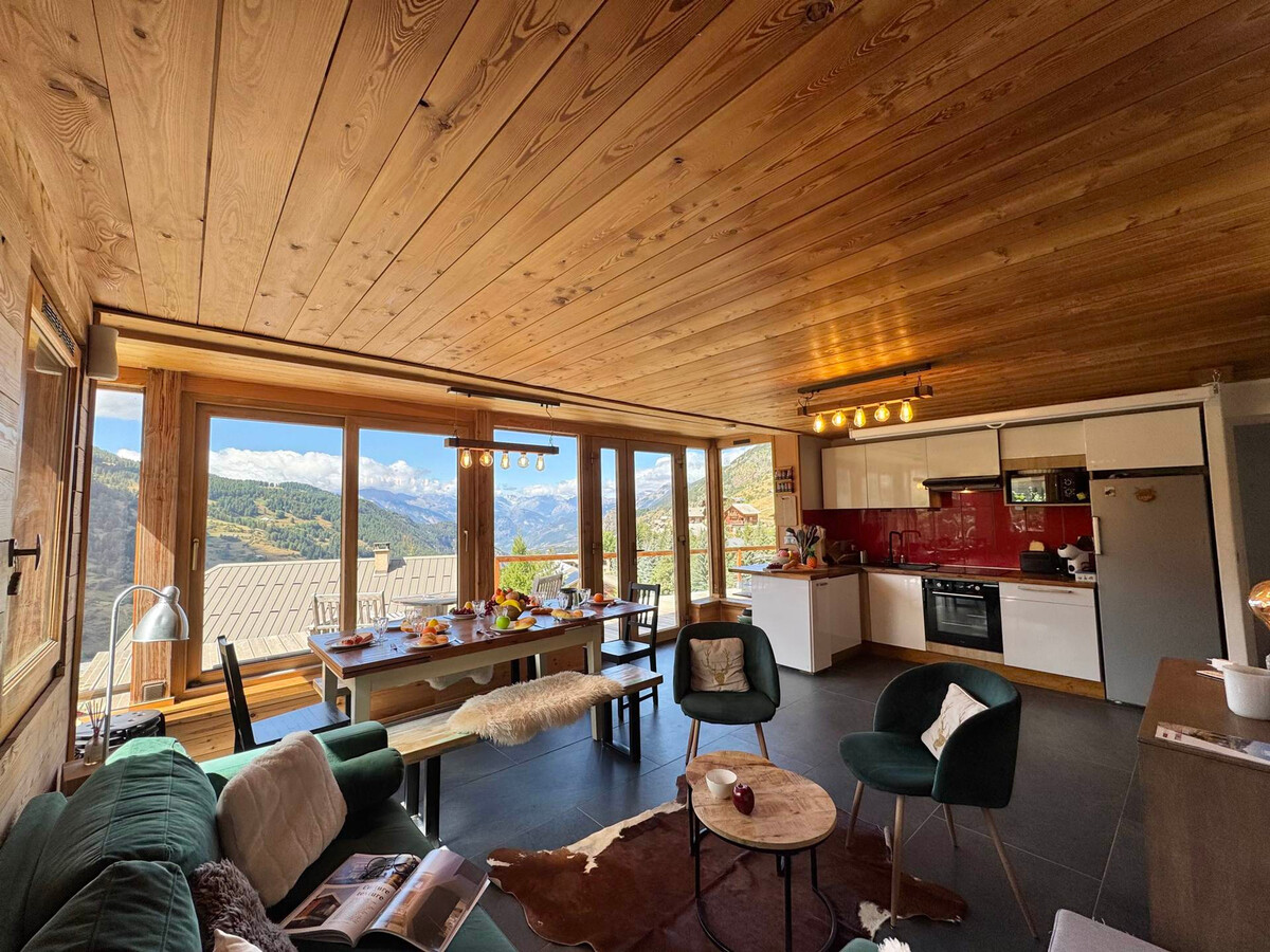 Appartement 10 pers. avec terrasse vue montagne à Vars - Photo 3