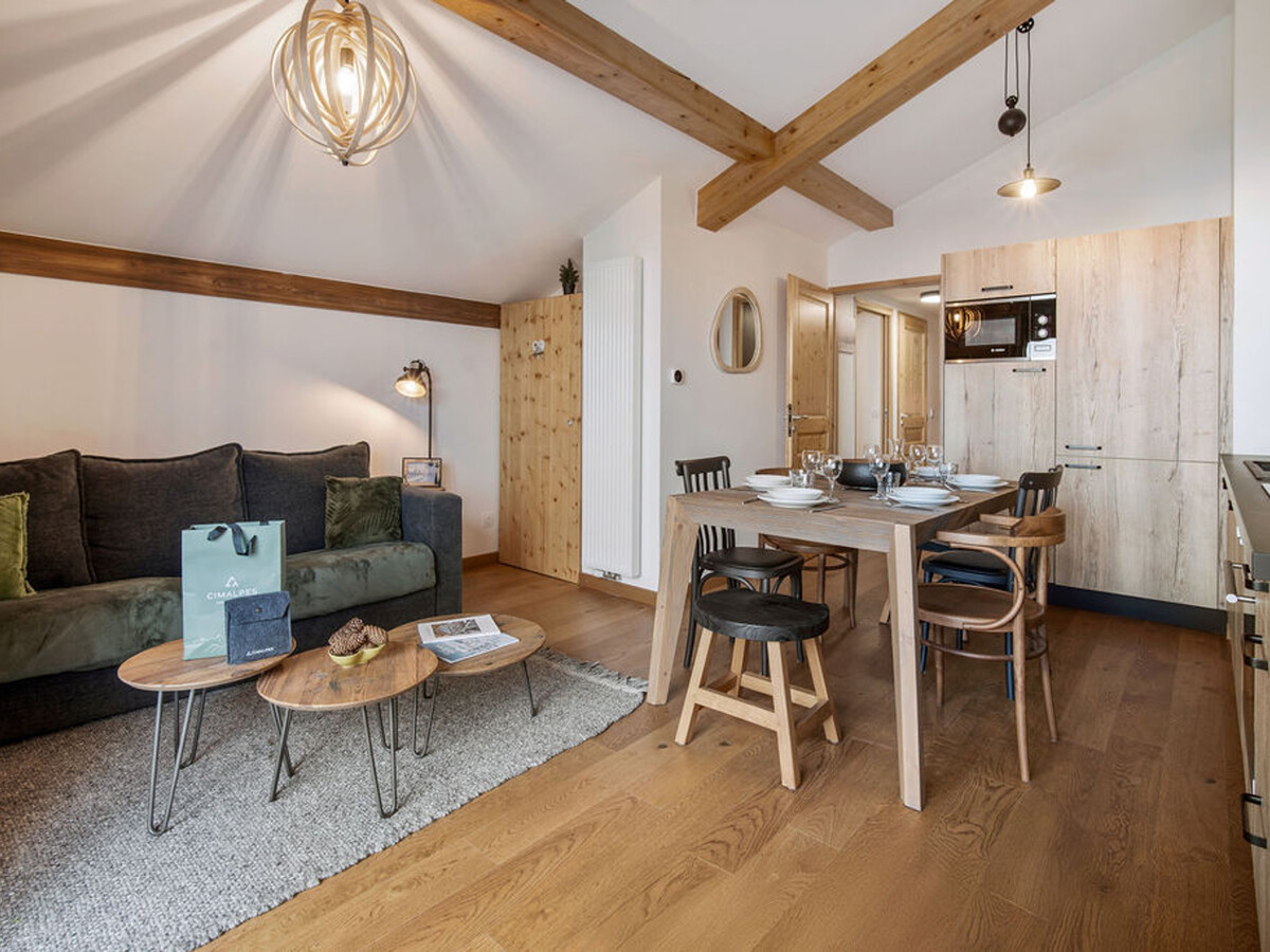 T2 cabine 6 pers. avec garage aux Saisies - Photo 1