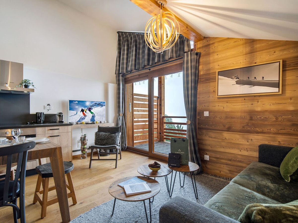 T2 cabine 6 pers. avec garage aux Saisies - Photo 4
