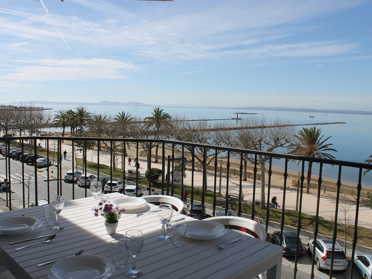 Appartement 4 pers, terrasse baie de Roses, 30m plage - Photo 3