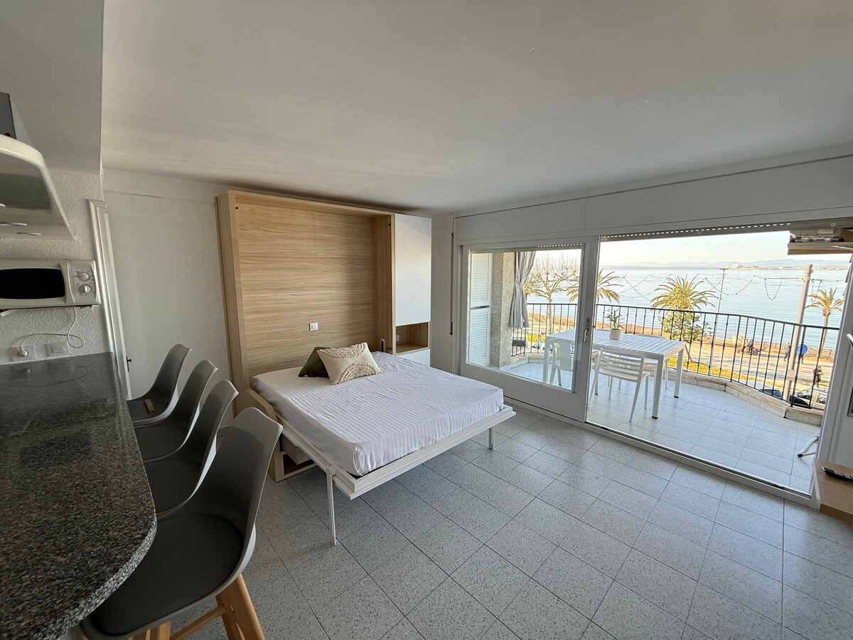 Appartement 4 pers, terrasse baie de Roses, 30m plage - Photo 8