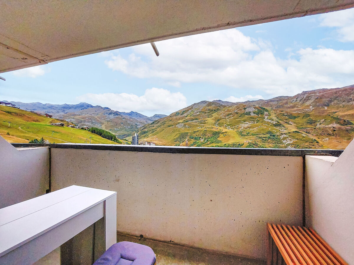 Studio 18 m² Brelin aux Ménuires, vue montagne - Photo 18