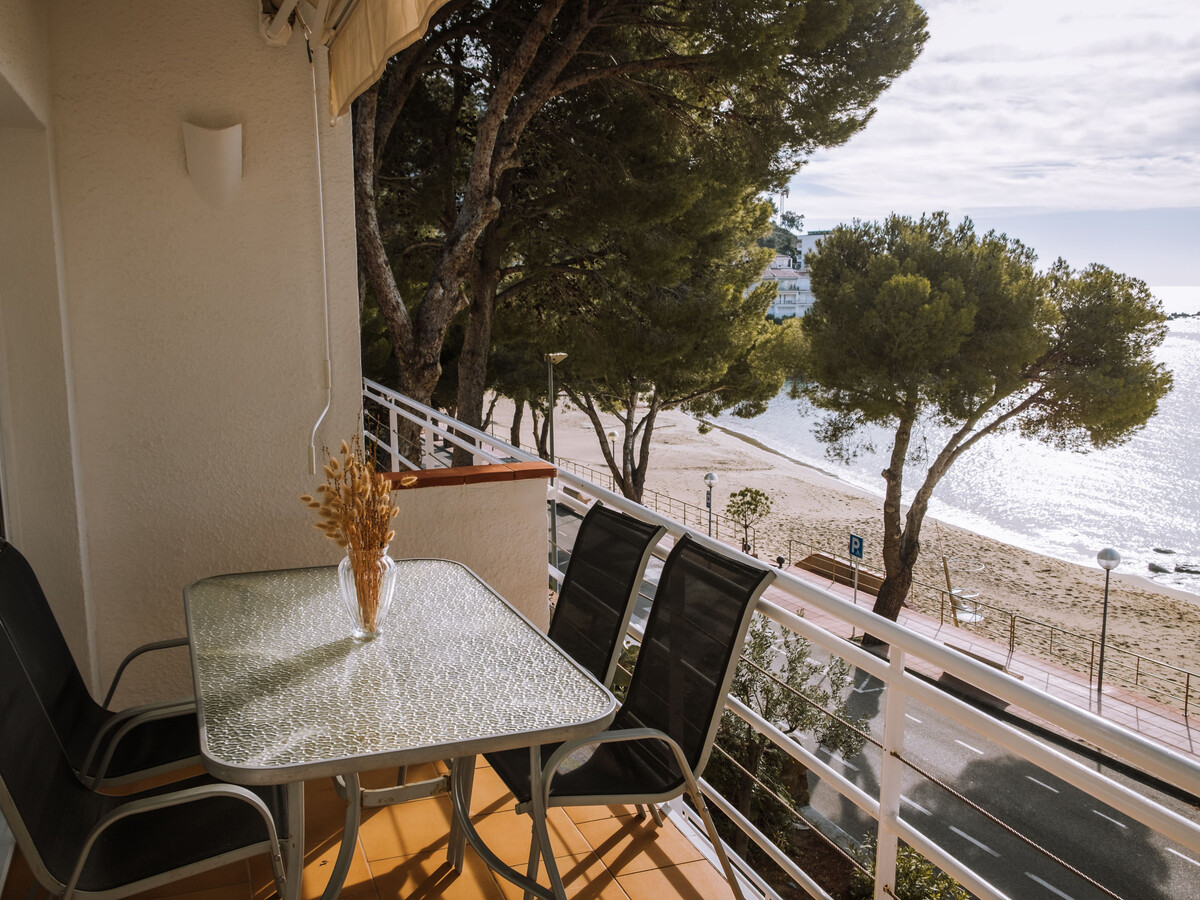 Appartement 4 pers. vue baie à Roses, 1 min plage - Photo 1