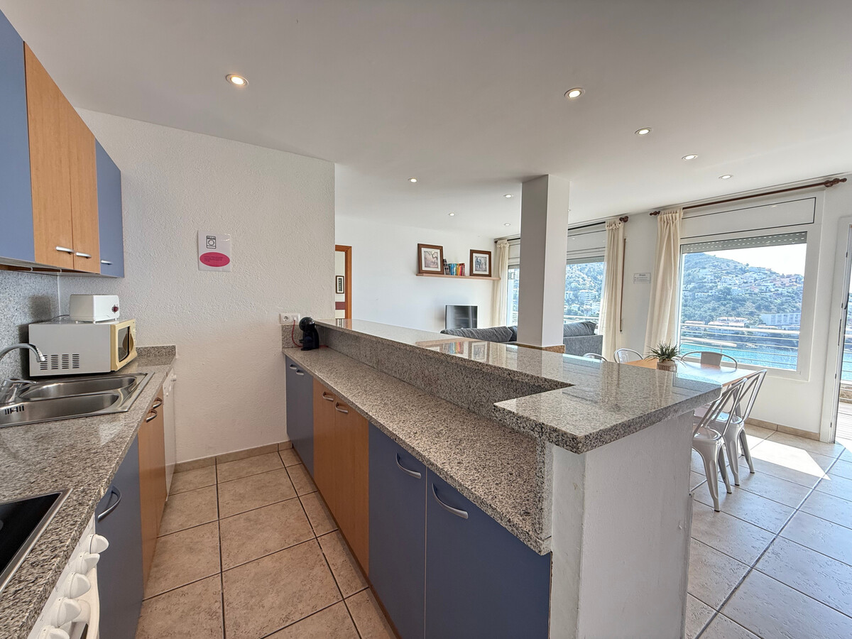 Appartement 6 pers. à Roses, piscine et terrasse vue baie - Photo 6