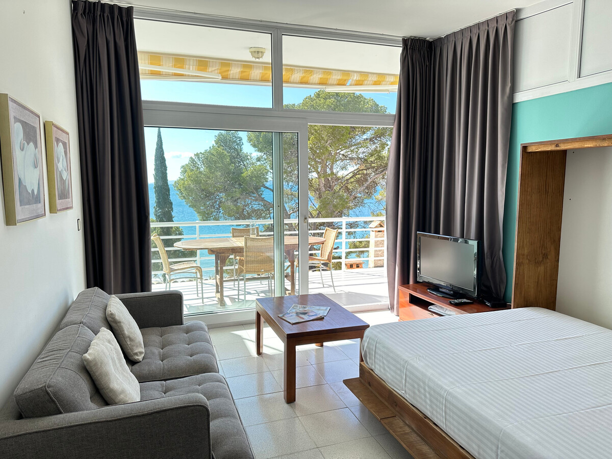 Appartement 4 pers, piscine et accès plage à Roses - Photo 4