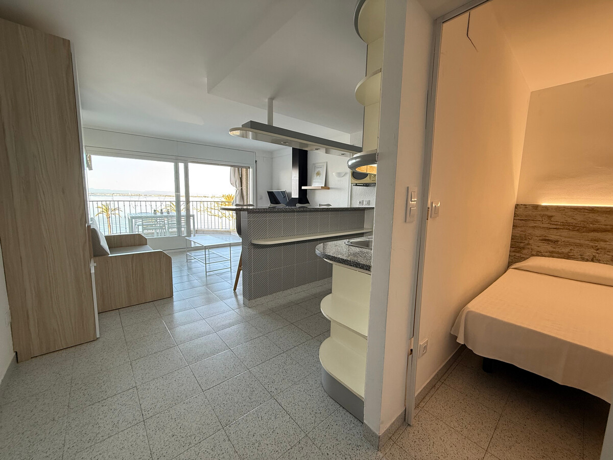 Appartement 4 personnes Roses, terrasse baie et plage à 30m - Photo 12