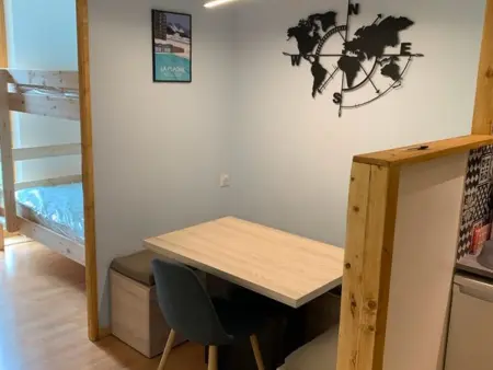 Appartement 4 pers rénové avec accès piscine à Plagne Bellecôte : photo 4
