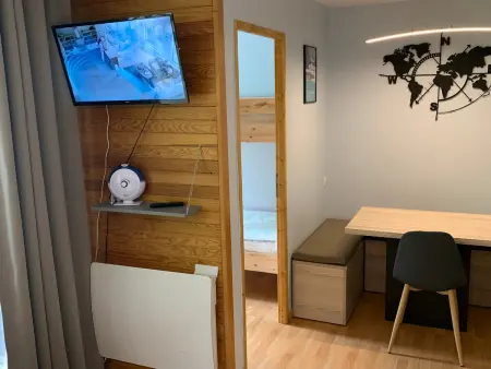 Appartement 4 pers rénové avec accès piscine à Plagne Bellecôte : photo 5