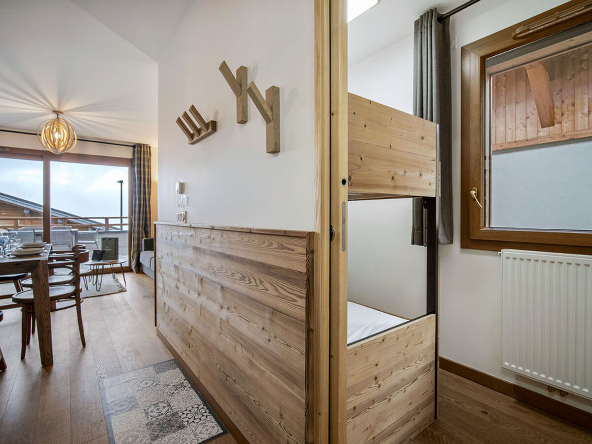 T2 cabine 6 pers aux Saisies, terrasse vue Mont-Blanc - Photo 7