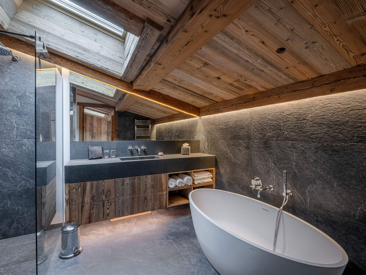 Chalet Black Rock 5 étoiles à Chamonix, jacuzzi et sauna - Photo 6