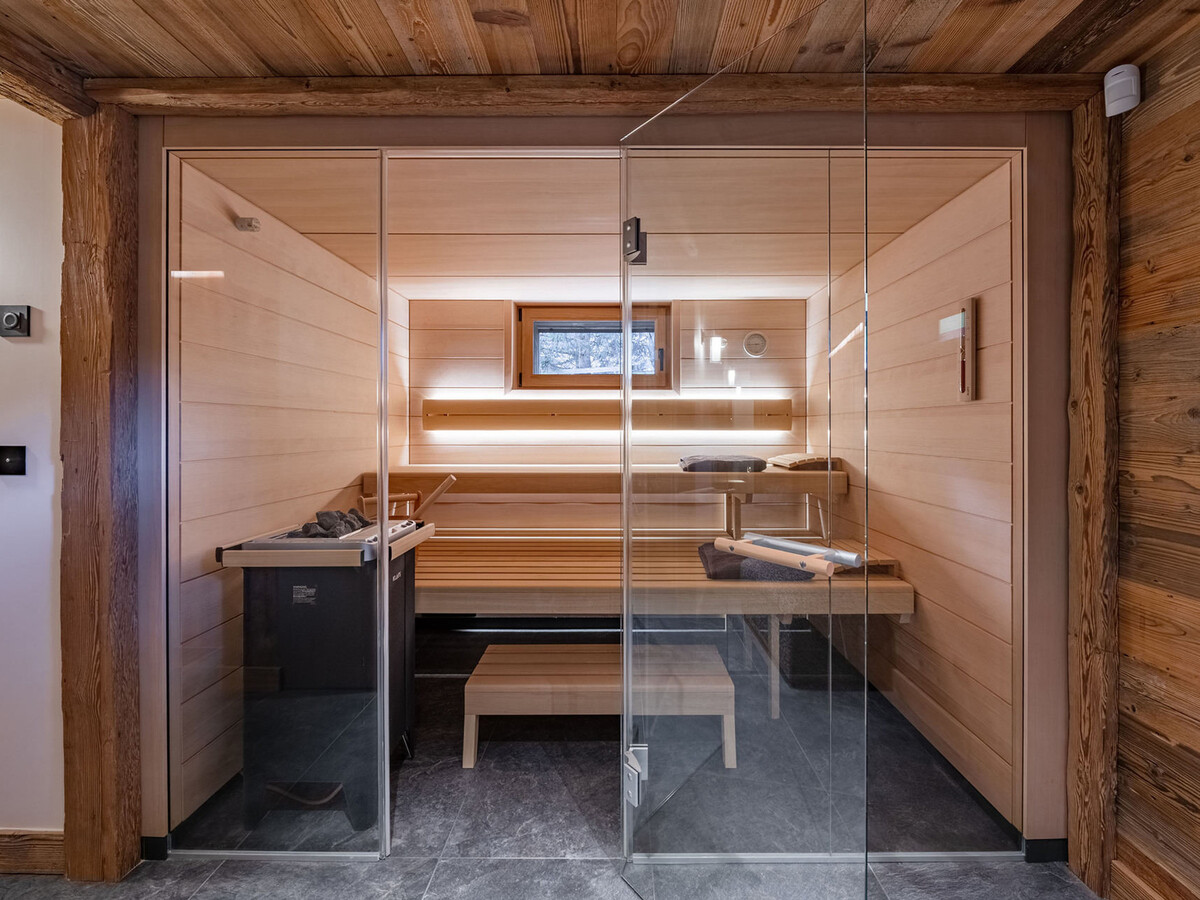 Chalet Black Rock 5 étoiles à Chamonix, jacuzzi et sauna - Photo 12