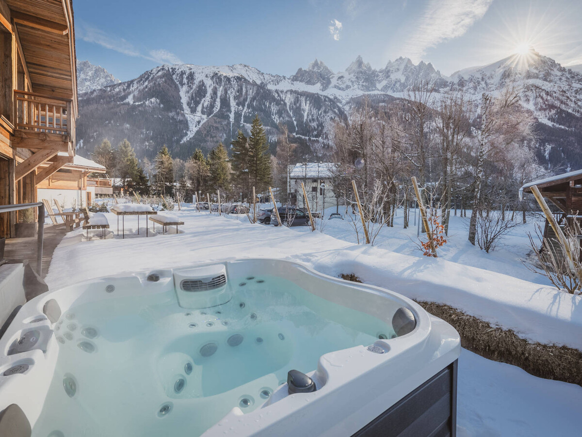 Chalet Black Rock 5 étoiles à Chamonix, jacuzzi et sauna - Photo 16