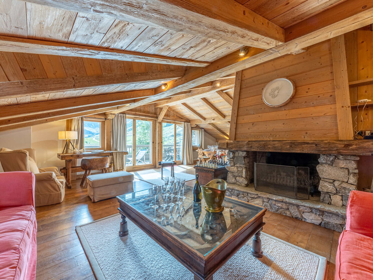 Duplex 8 pers. avec balcon sud et cheminée à Val-d'Isère - Photo 1