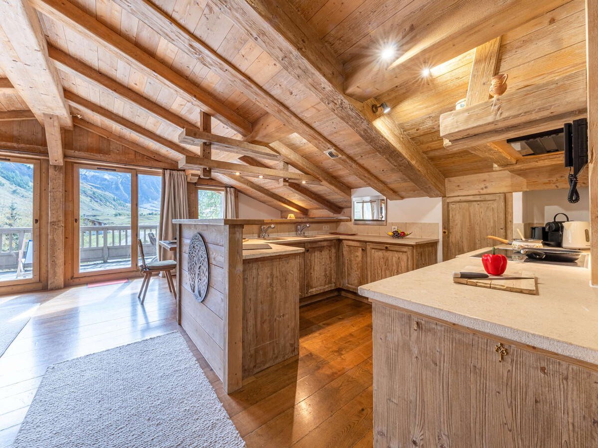 Duplex 8 pers. avec balcon sud et cheminée à Val-d'Isère - Photo 7