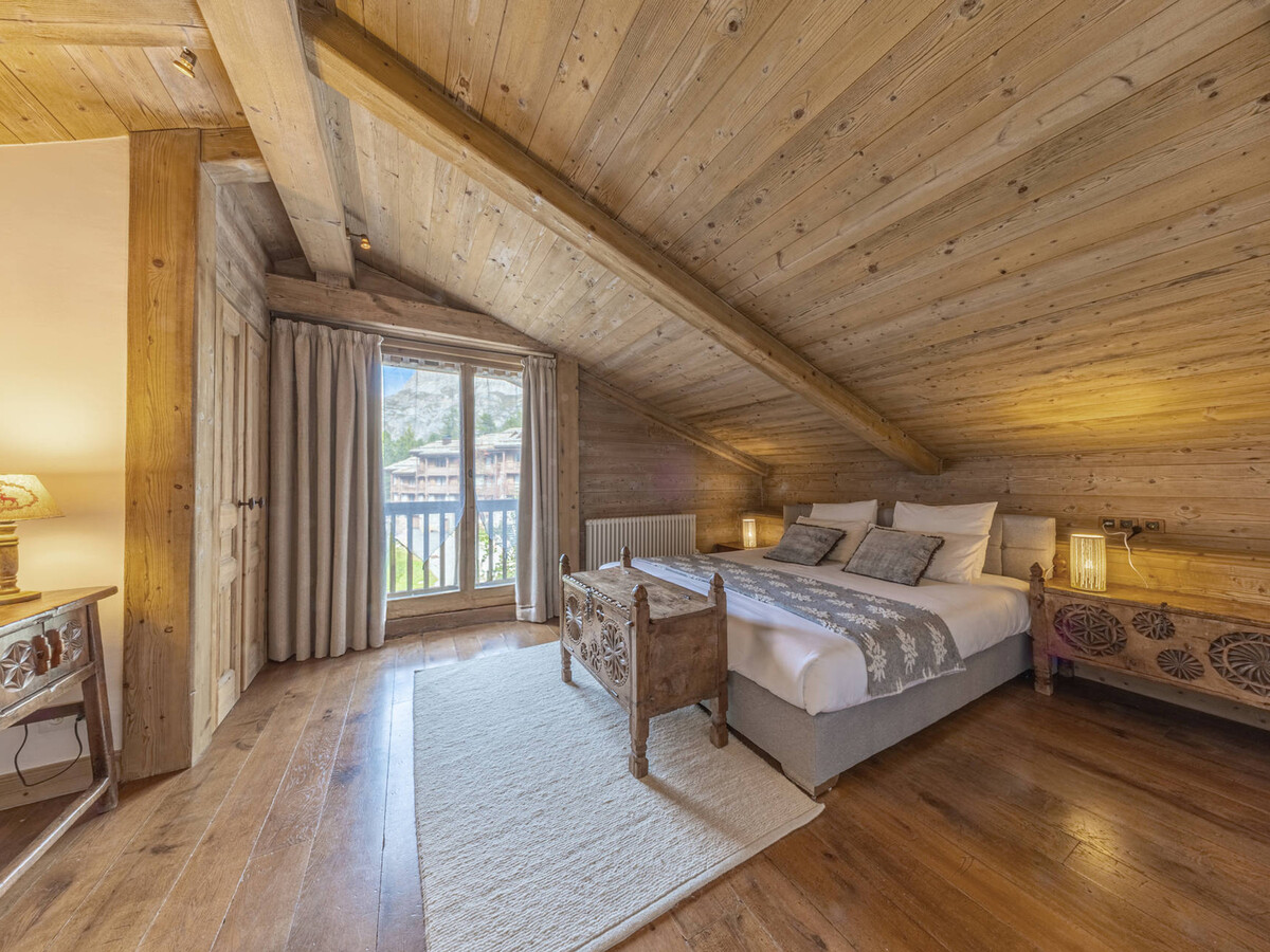 Duplex 8 pers. avec balcon sud et cheminée à Val-d'Isère - Photo 8