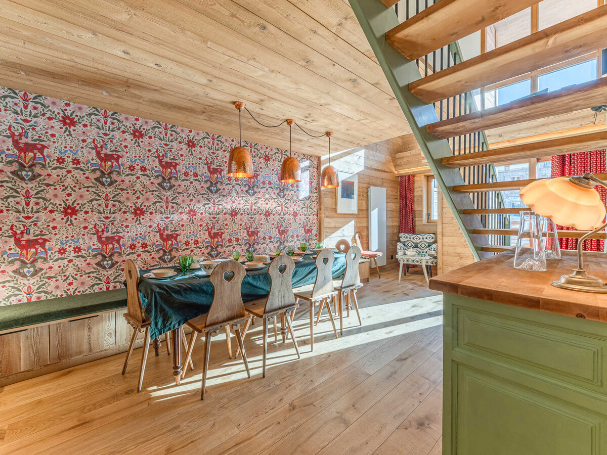 Duplex 108m² piscine & sauna, 8 couchages Val-d'Isère - Photo 2