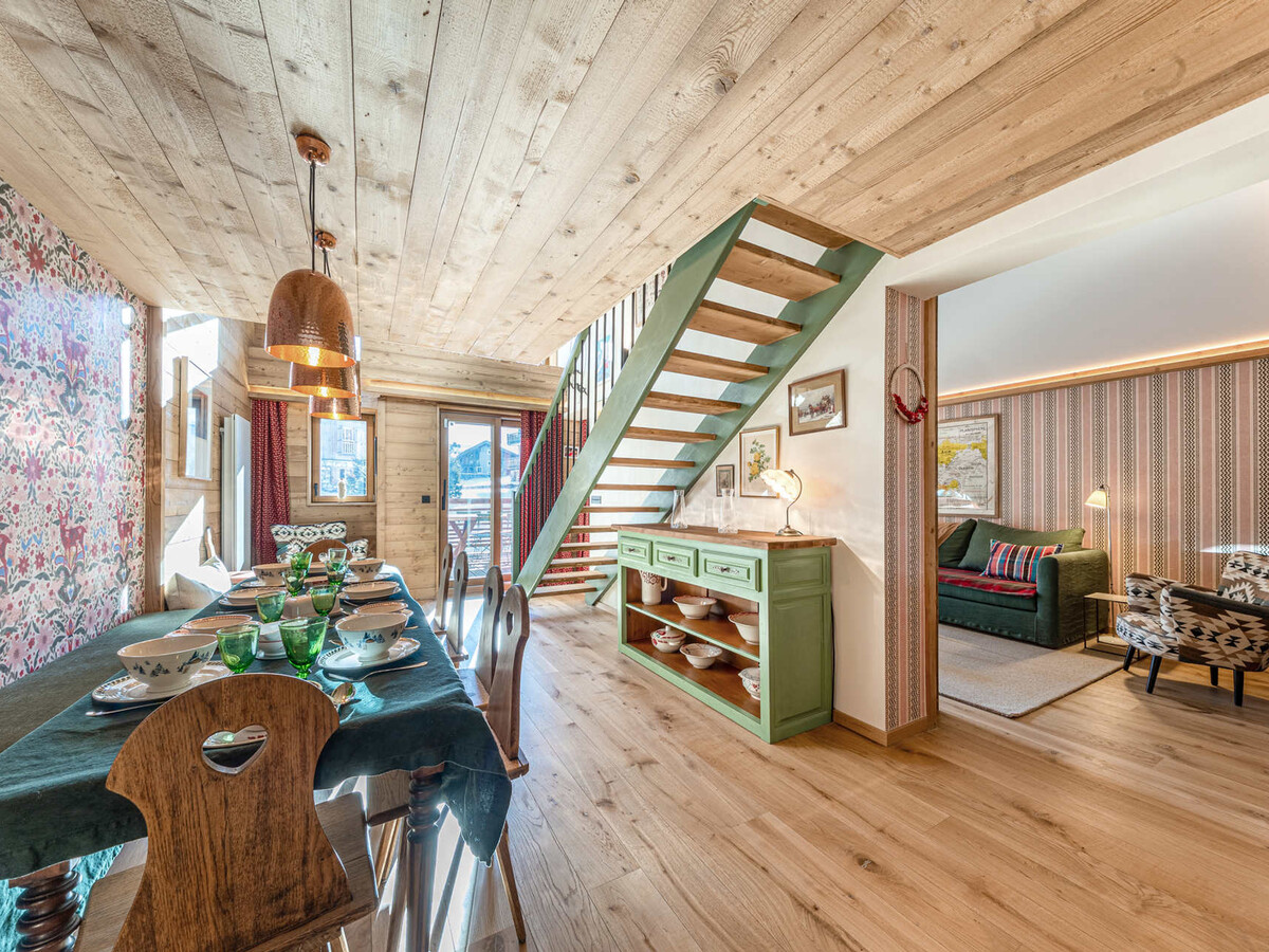 Duplex 108m² piscine & sauna, 8 couchages Val-d'Isère - Photo 3